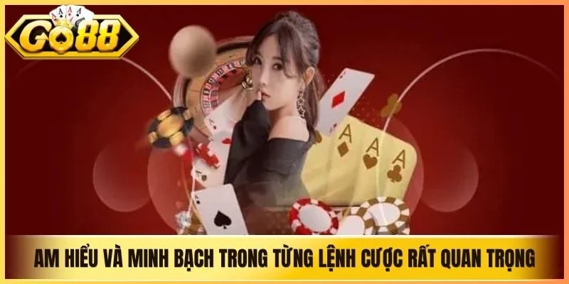 Am hiểu và minh bạch trong từng lệnh cược rất quan trọng