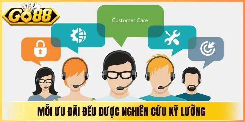 Mỗi ưu đãi đều được nghiên cứu kỹ lưỡng để mang lại giá trị cho game thủ